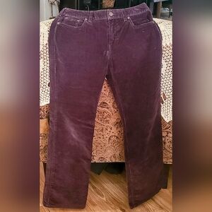 Carhartt Courderoy Jeans In PLUM